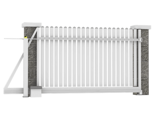 Aluminum sliding gates
